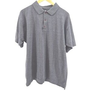 Givenchy Activewear Polo Shirt Mens XL Gray 4G Logo Cotton Viscose Knit Designer